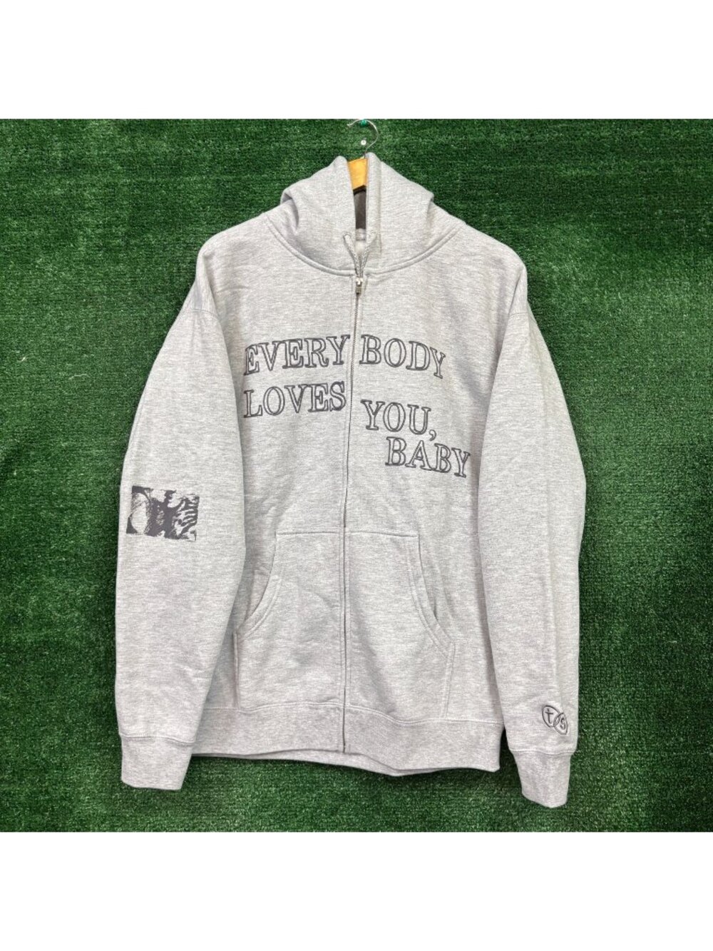 Troye Sivan One Of Your Girls Zip-Up Hoodies Size Large